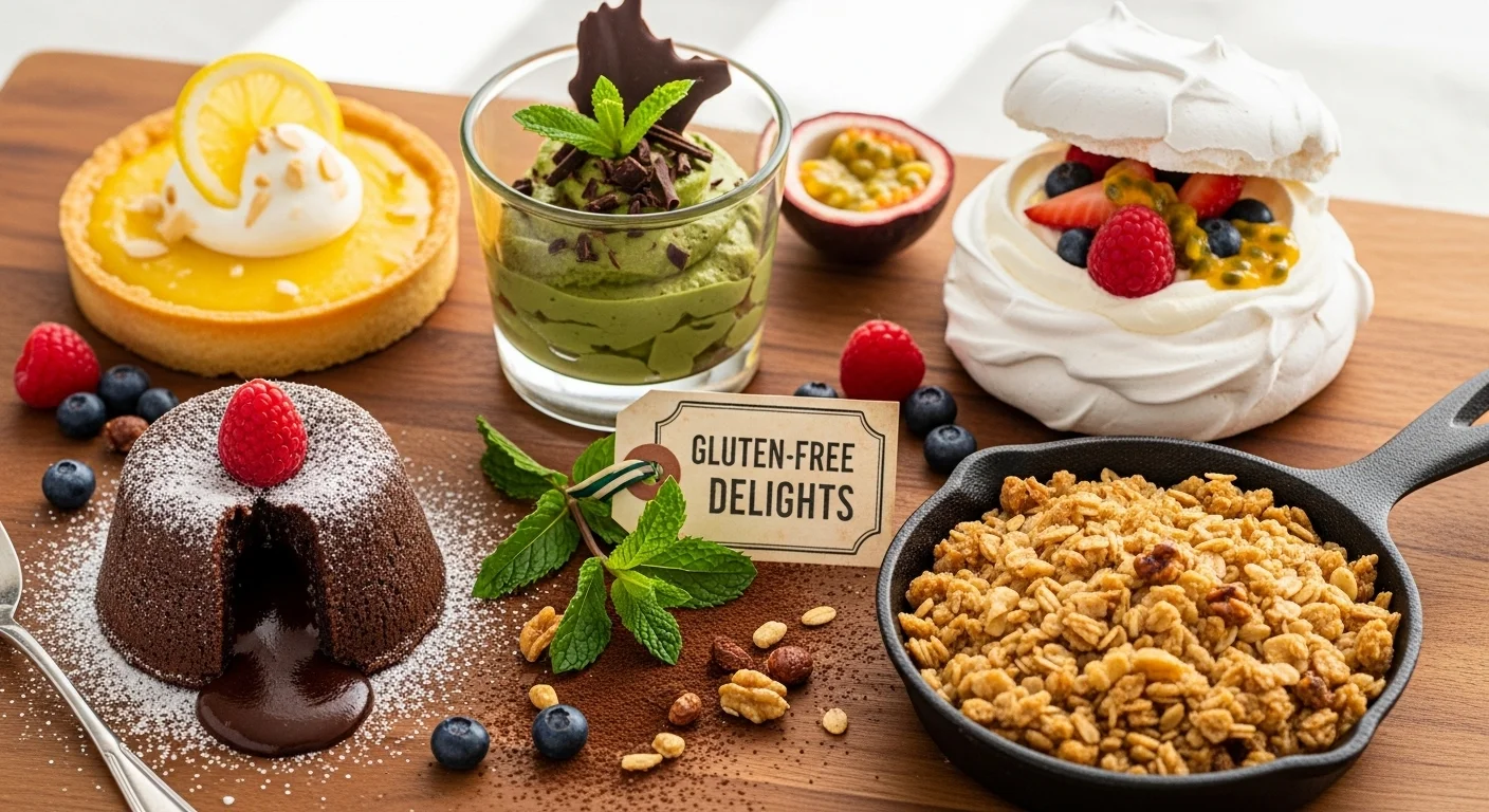 5 Fabulous Flourless Desserts for a Gluten-Free Treat