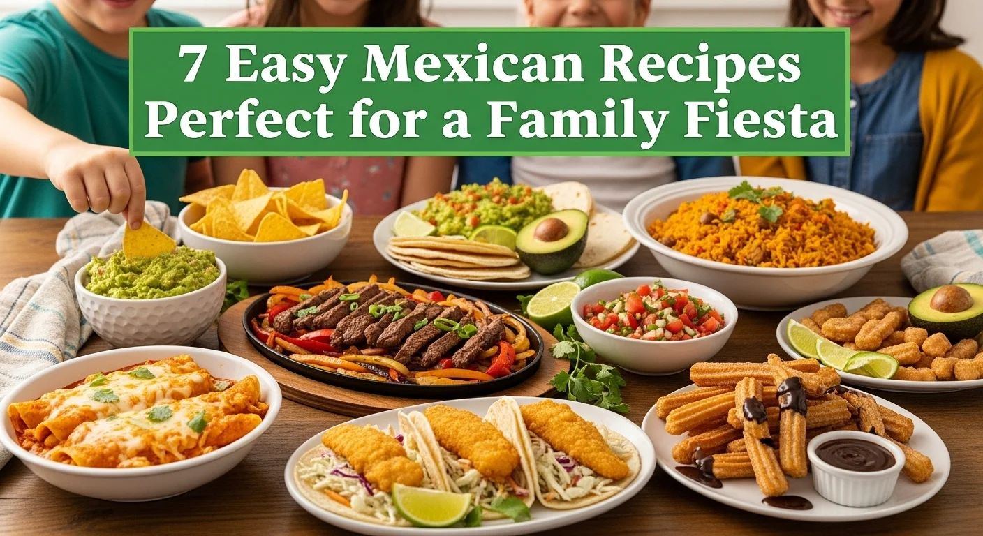 7 Easy Mexican Recipes Perfect for a Family Fiesta