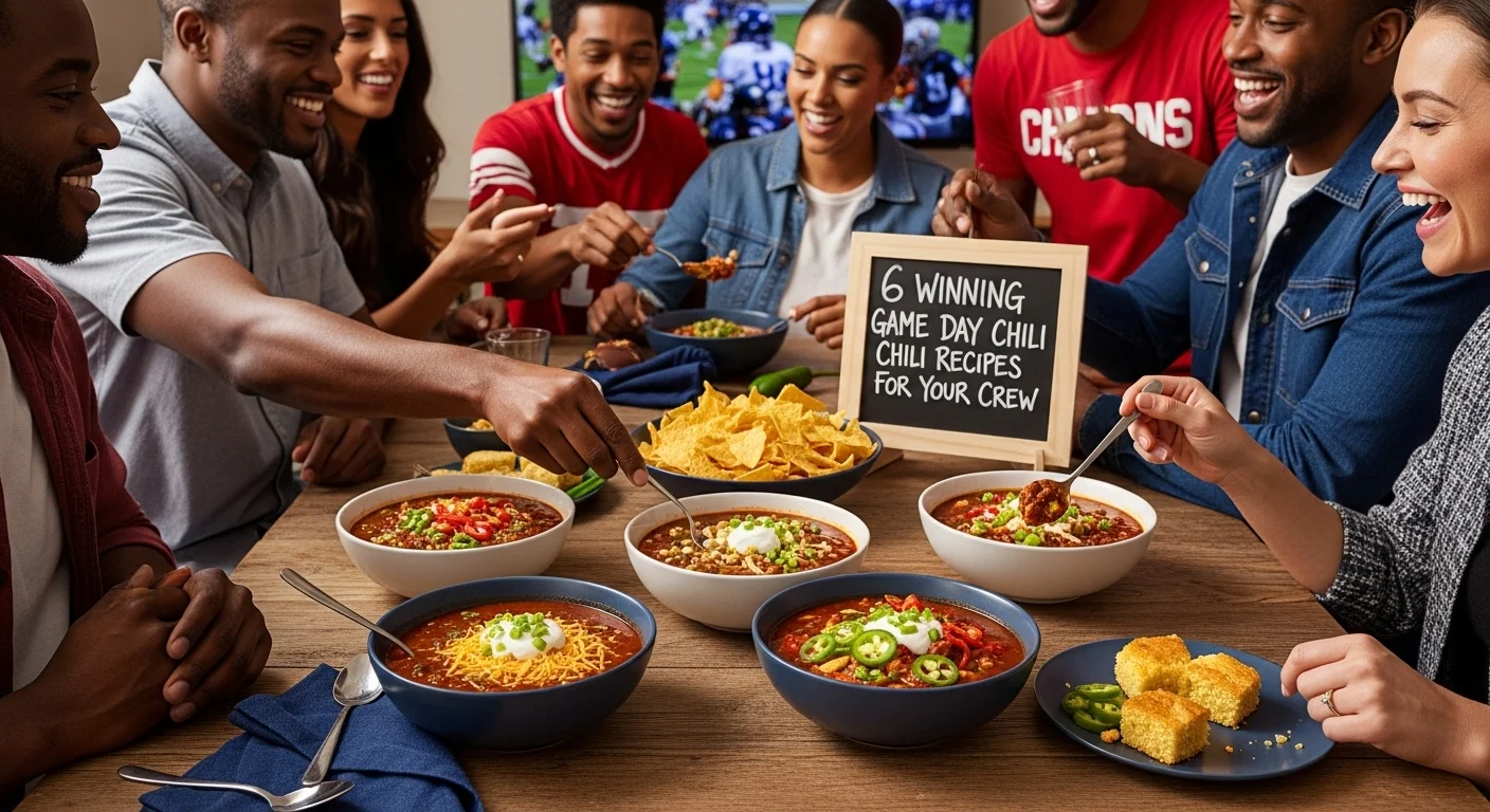 6 Winning Game Day Chili Recipes for Your Crew
