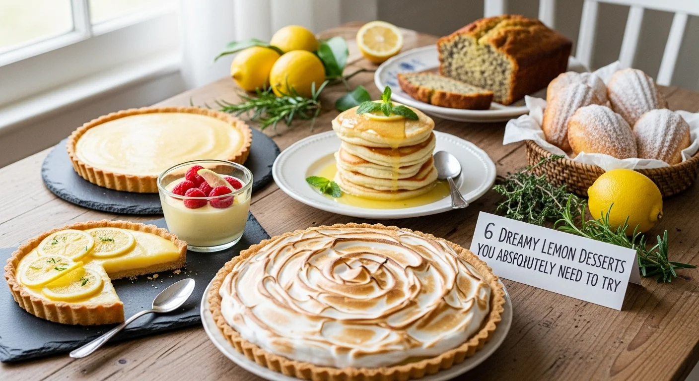 6 Dreamy Lemon Desserts You Absolutely Need to Try