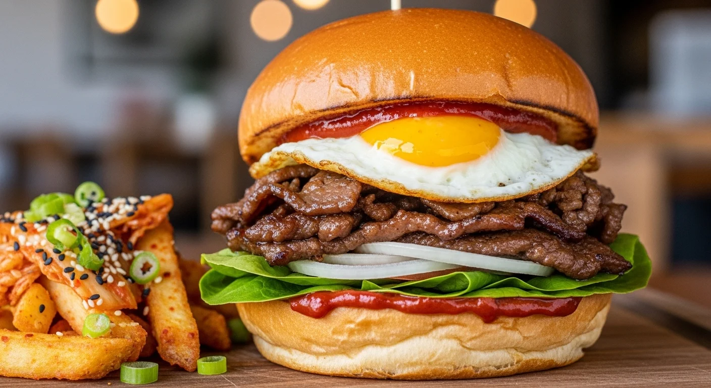 Korean-Style Beef Bulgogi Burgers You Have to Try