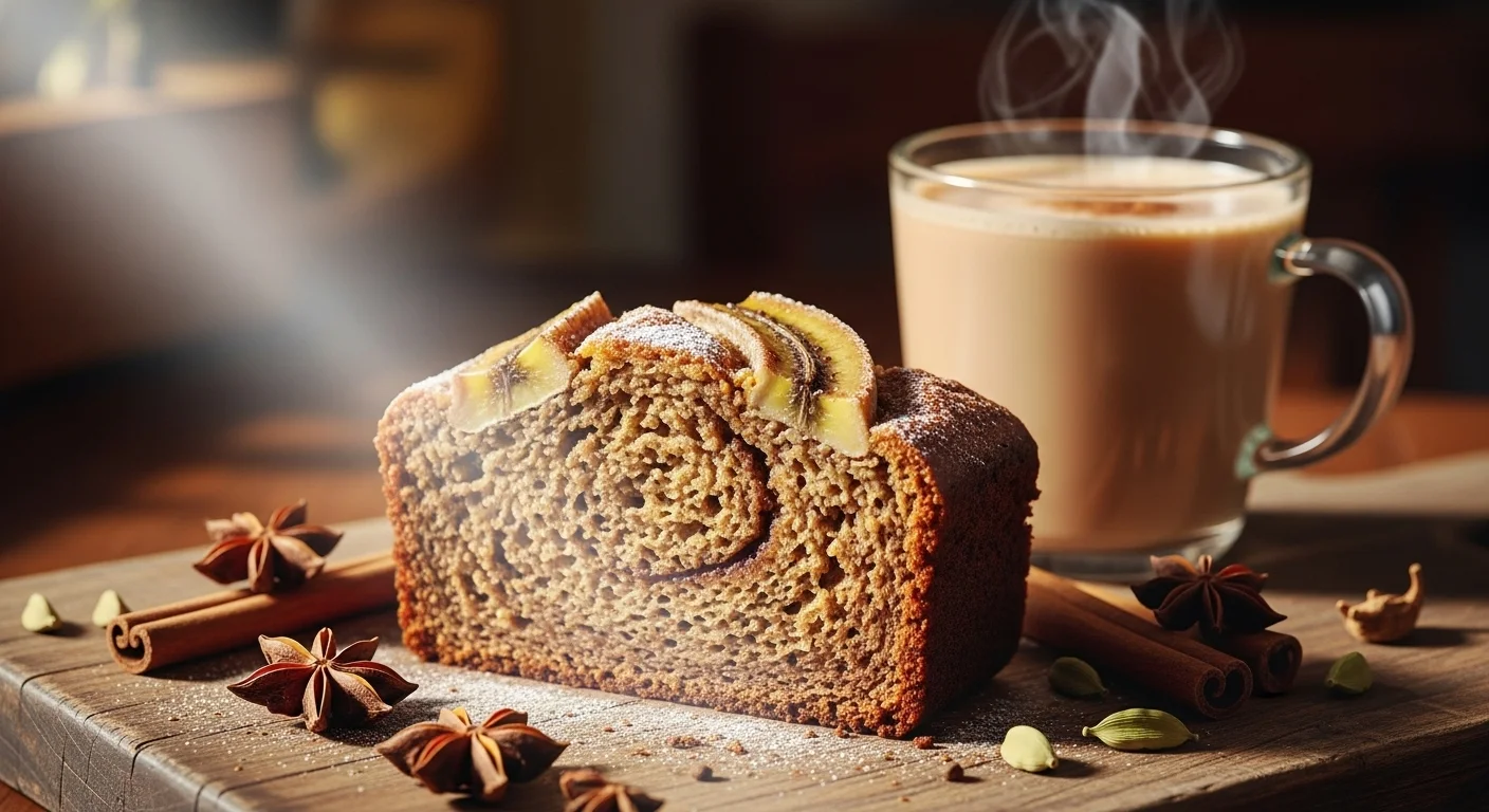 Cozy Chai-Spiced Banana Bread with a Warming Twist