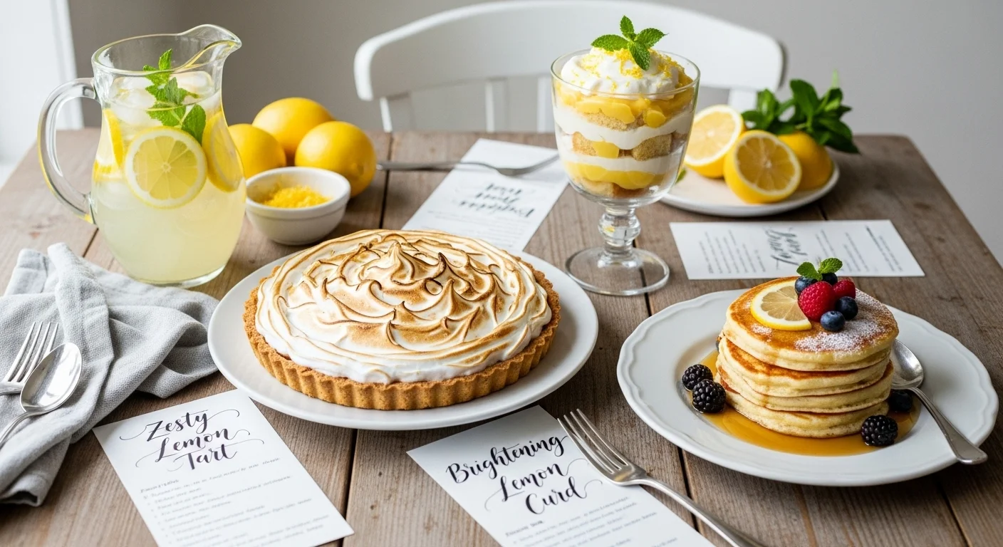 The Best Zesty Lemon Recipes to Brighten Up Your Day