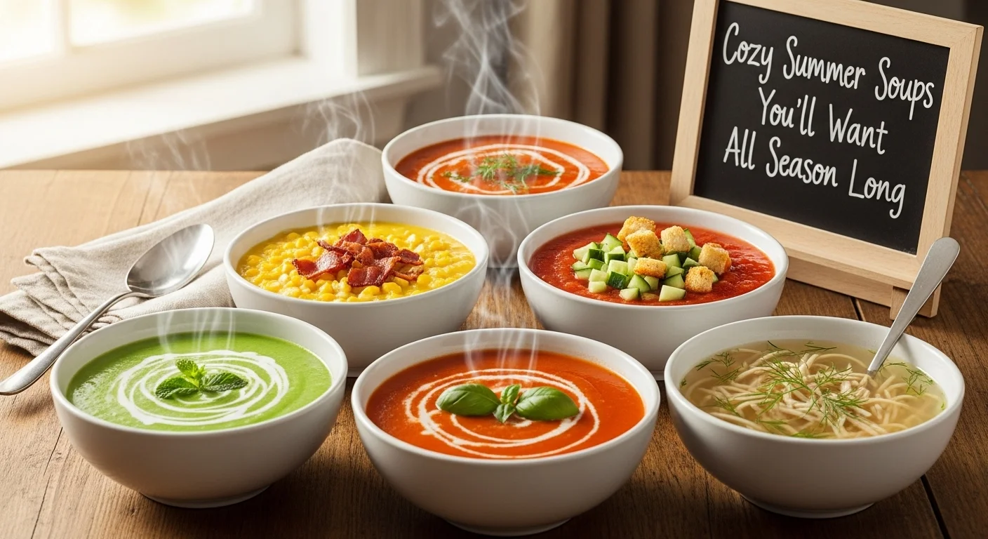 Cozy Summer Soups You'll Want All Season Long