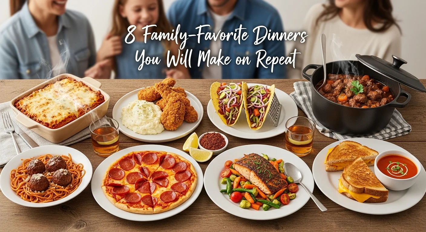 8 Family-Favorite Dinners You Will Make on Repeat