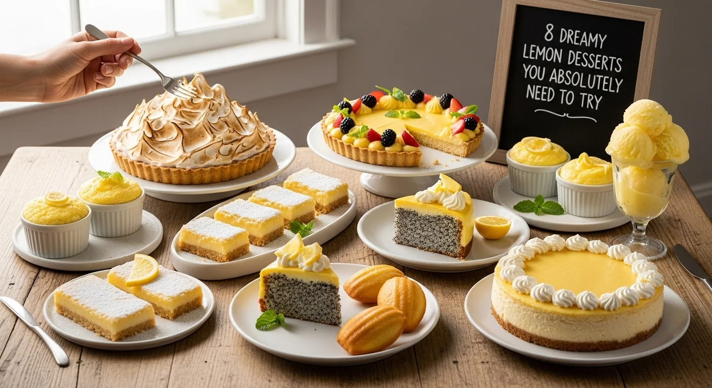 8 Dreamy Lemon Desserts You Absolutely Need to Try