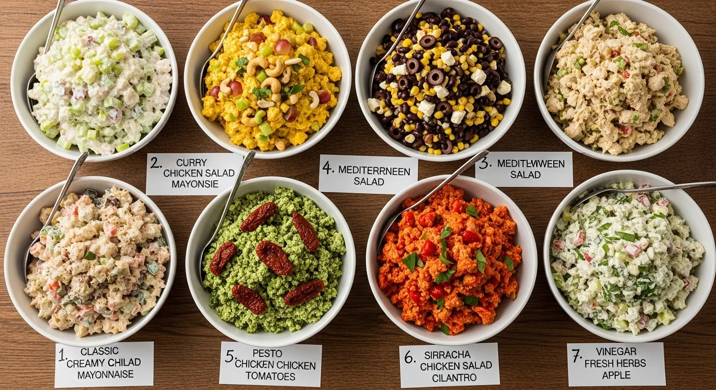 7 Different Ways to Make Chicken Salad