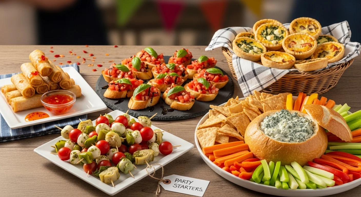 5 Party-Starting Appetizers Your Guests Will Devour