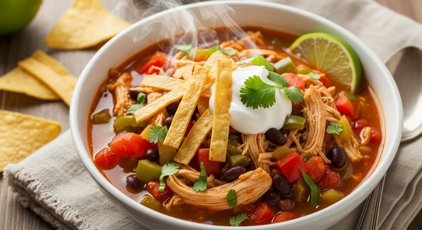 The Ultimate Hearty and Flavorful Chicken Tortilla Soup