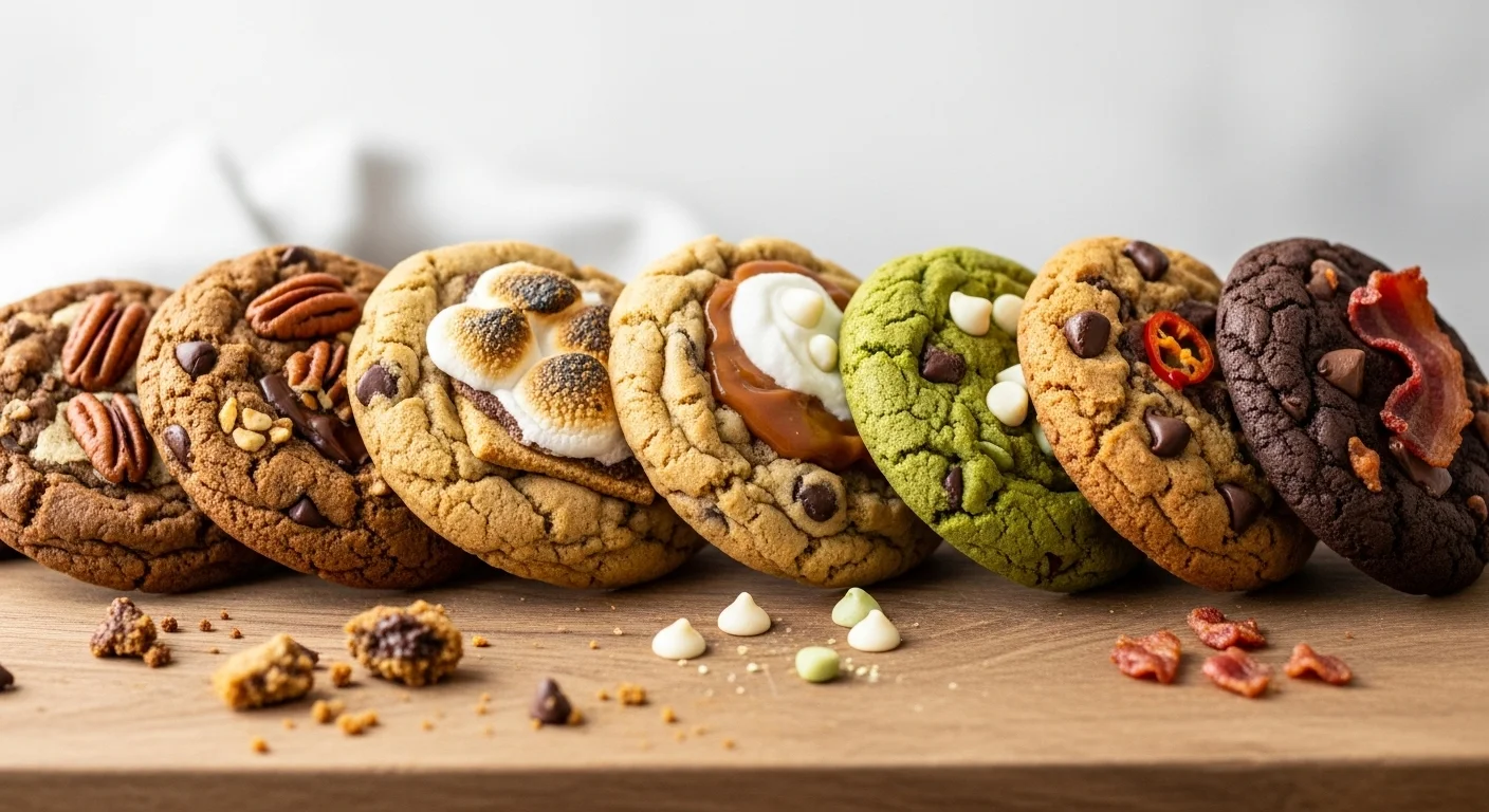 6 Gourmet Twists on the Classic Chocolate Chip Cookie