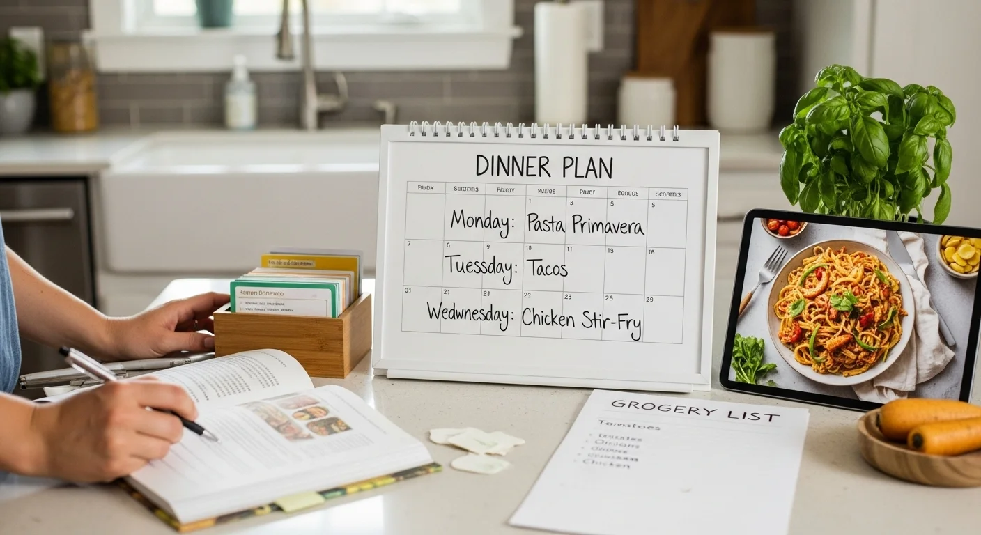 Stop Stressing About "What's for Dinner?" With This Simple System