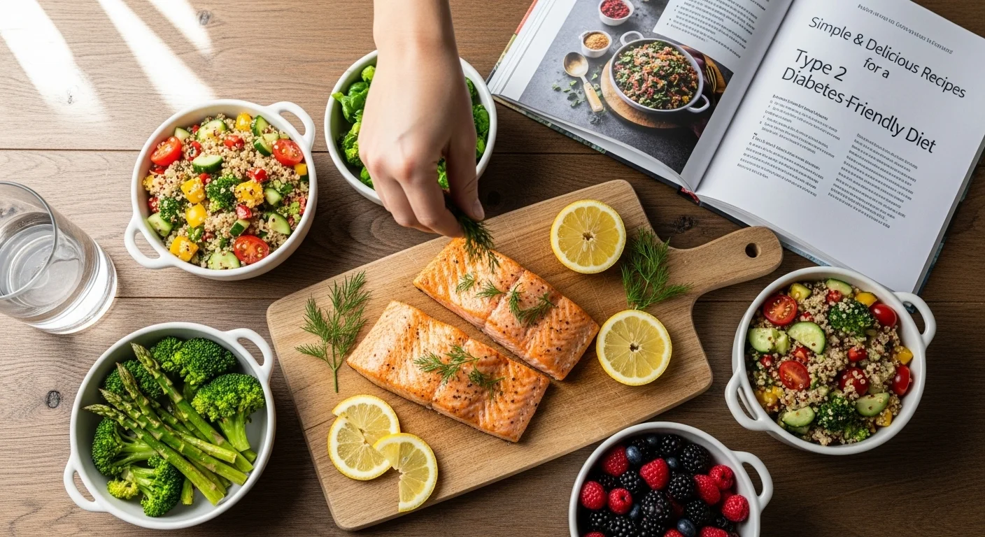 Simple & Delicious Recipes for a Type 2 Diabetes-Friendly Diet