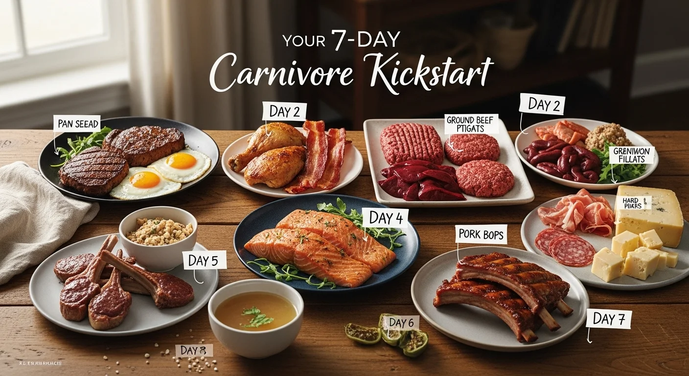 A 7-Day Carnivore Diet Meal Plan to Get You Started