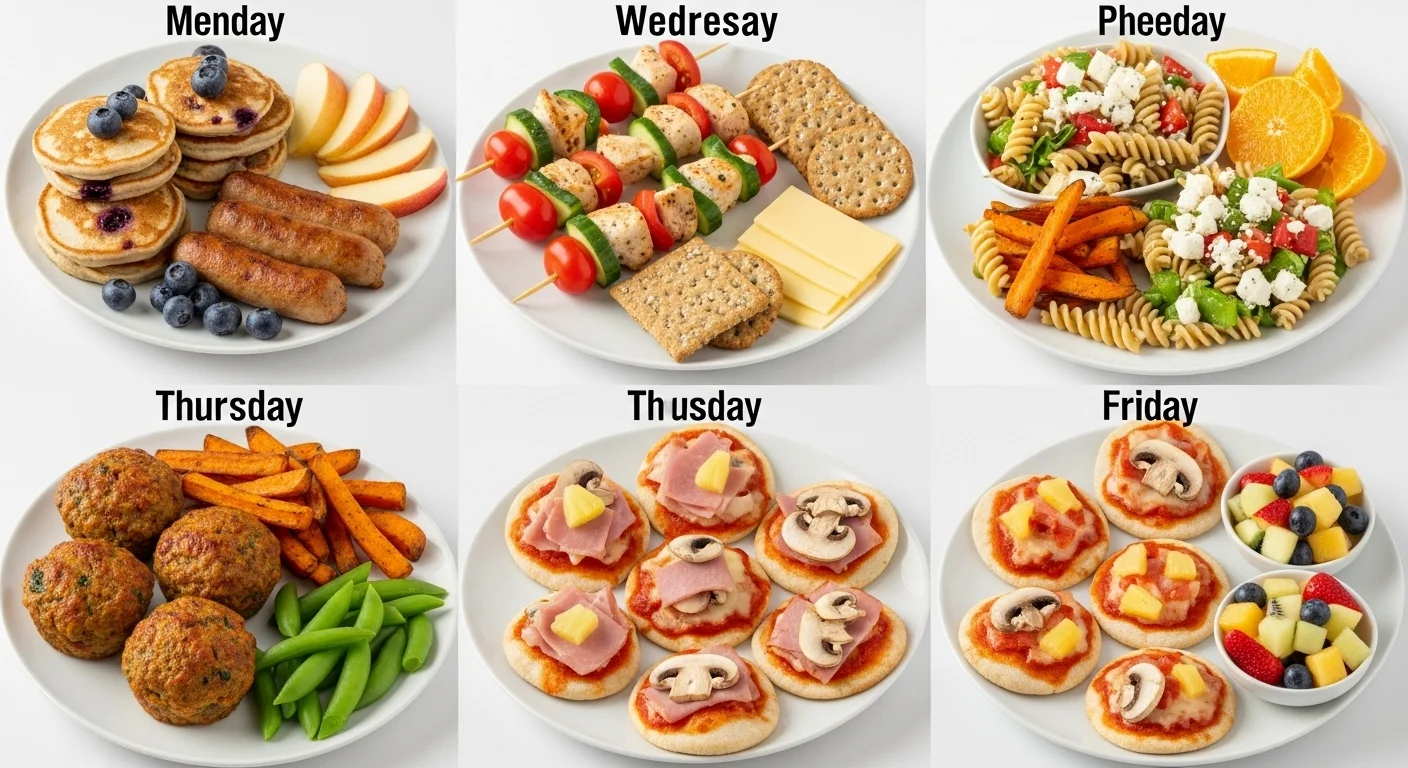 Kid-Approved: A Week of Healthy and Easy Daycare Food Menu Ideas