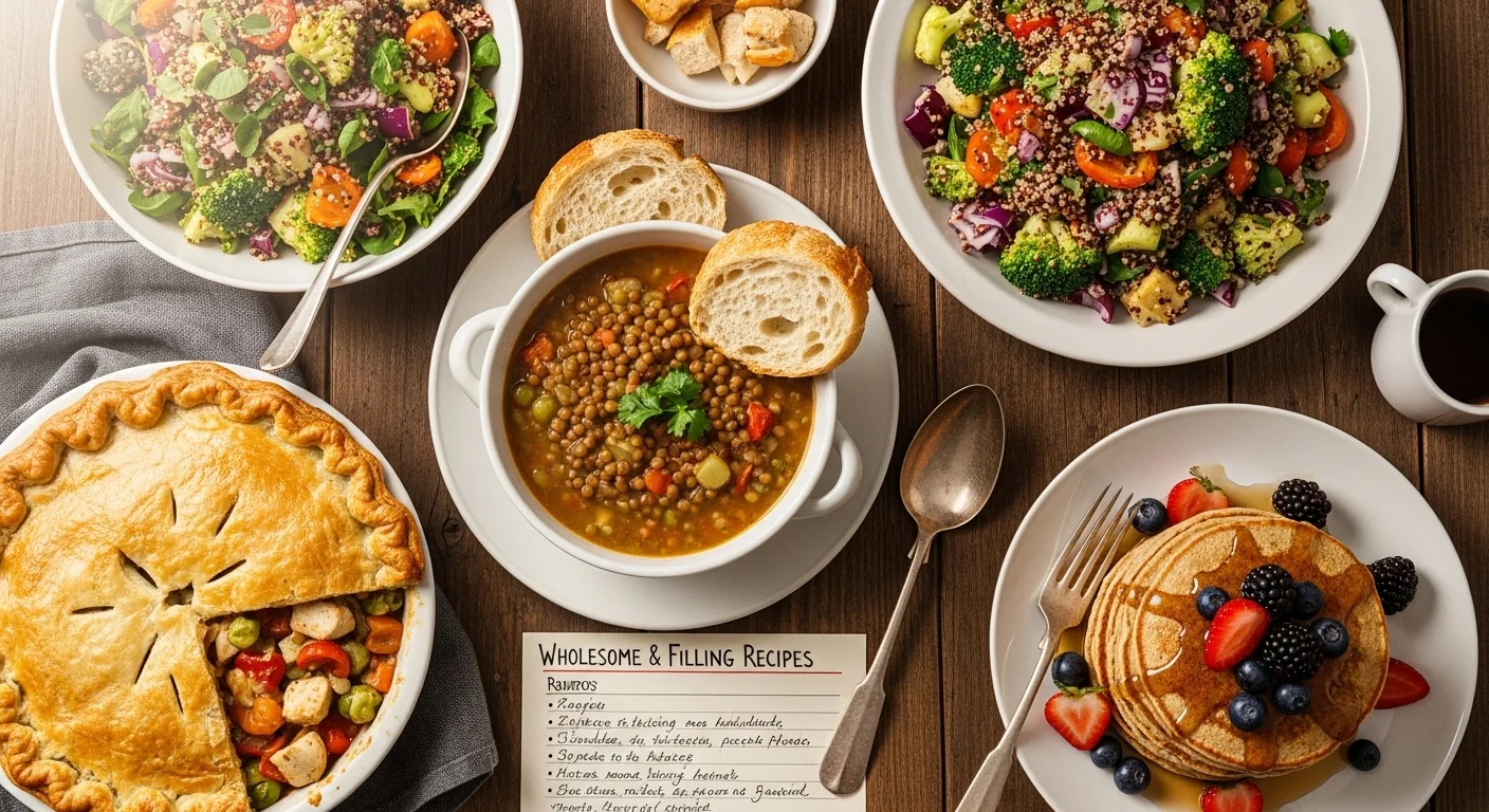Wholesome & Filling Recipes to Keep You Satisfied