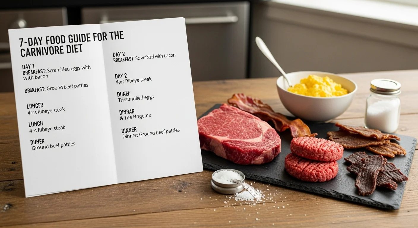 A 7-Day Food Guide for the Carnivore Diet