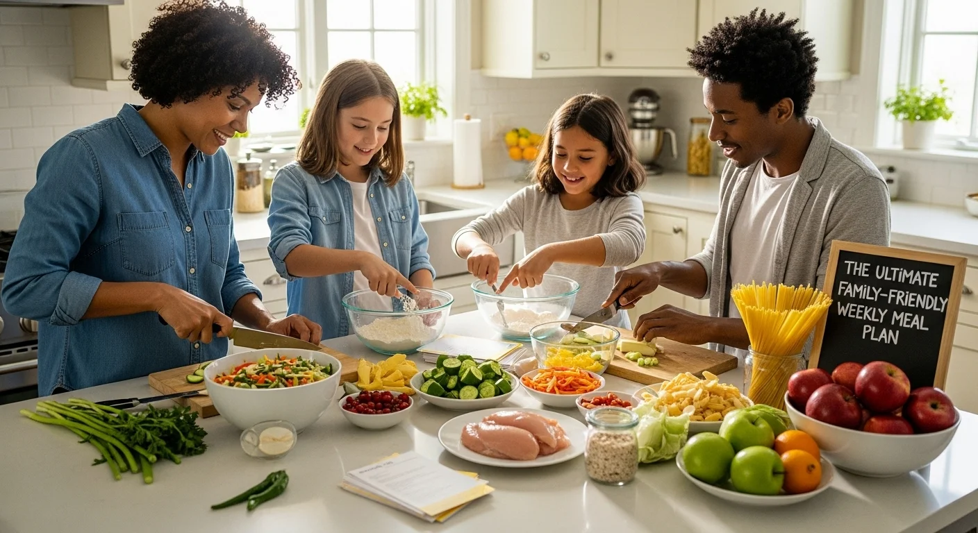 The Ultimate Family-Friendly Weekly Meal Plan