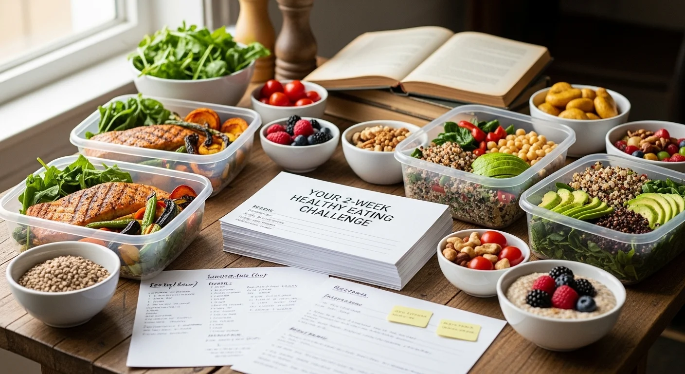 Your 2-Week Healthy Eating Challenge: A Complete Meal Plan with Recipes