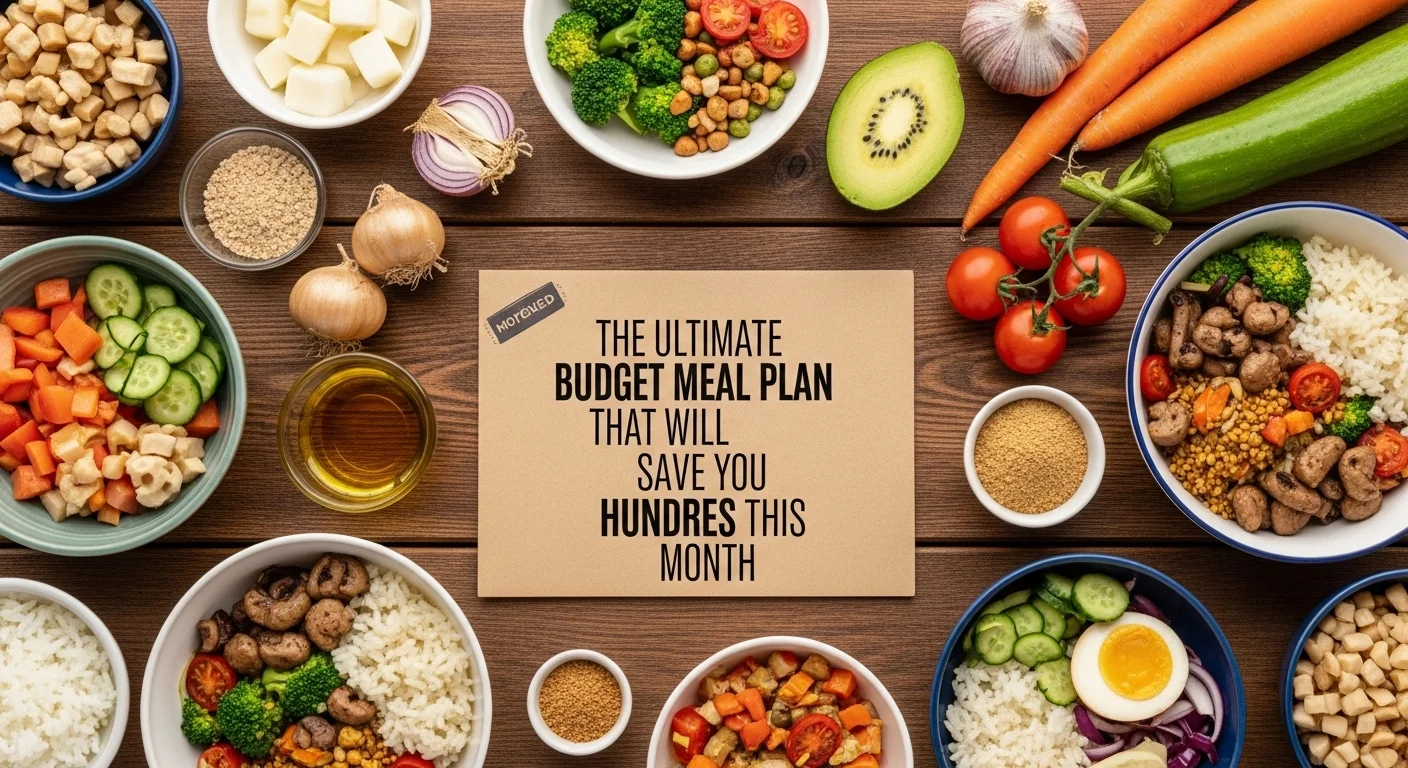 The Ultimate Budget Meal Plan That Will Save You Hundreds This Month