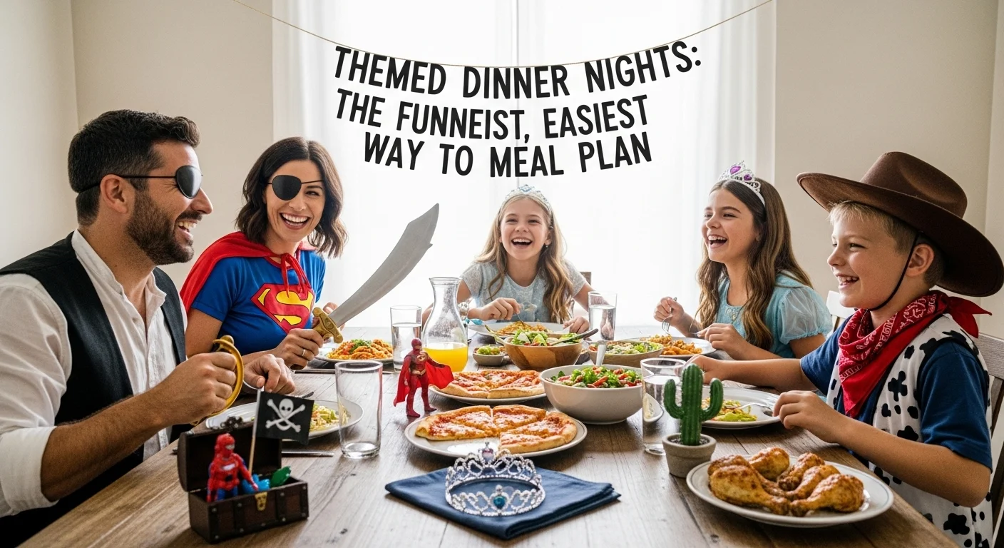 Themed Dinner Nights: The Funniest, Easiest Way to Meal Plan
