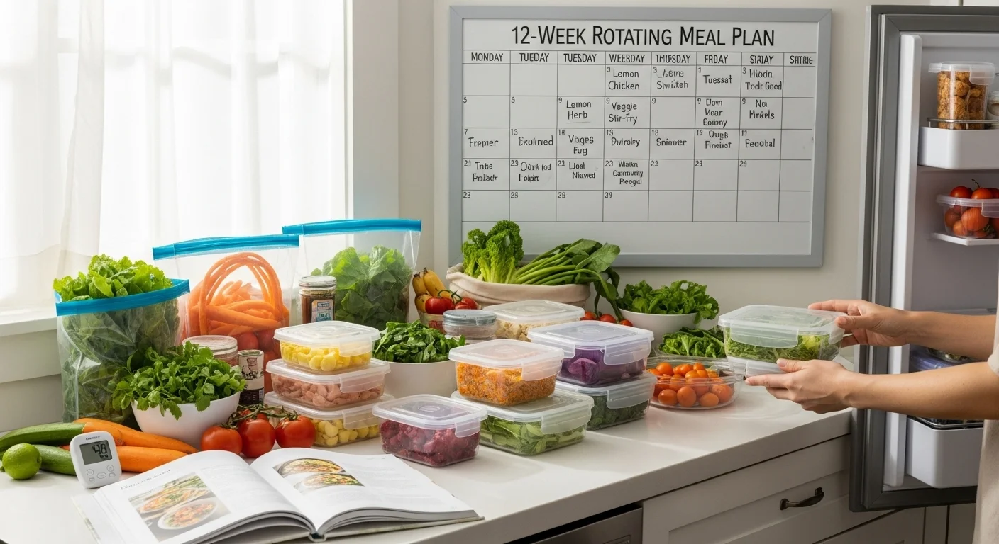 The 12-Week Rotating Meal Plan That Puts Dinner on Autopilot