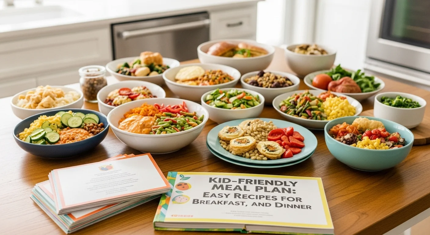 Kid-Friendly Meal Plan: Easy Recipes for Breakfast, Lunch, and Dinner