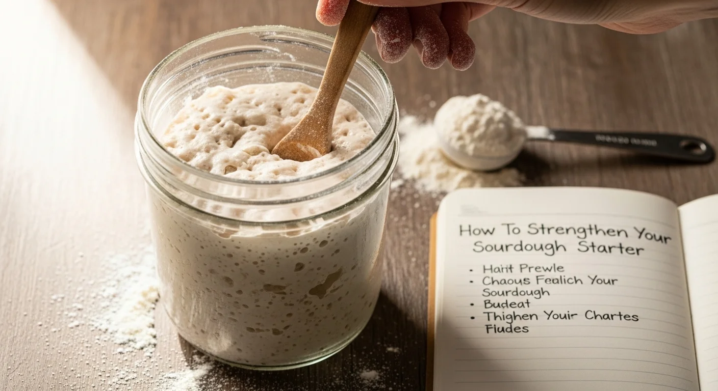 How To Strengthen Your Sourdough Starter (Simple Tips)