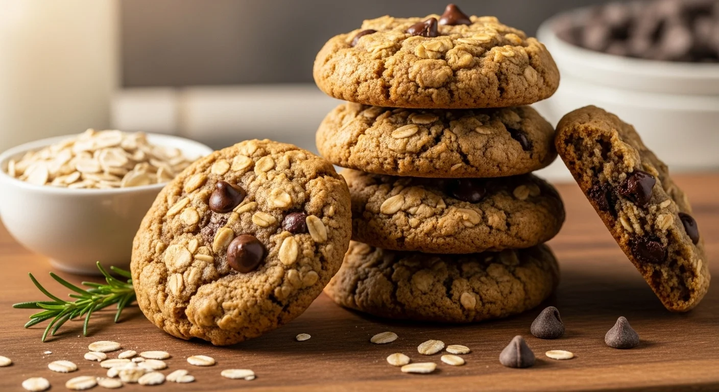Chewy Sourdough Discard Oatmeal Cookies (A Must-Bake)