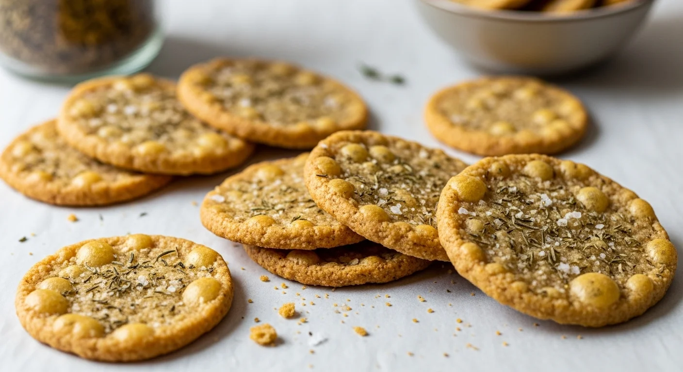 Sourdough Discard Crackers (No Rye Flour Needed)