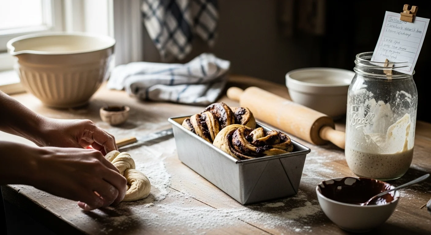 How To Make A Sourdough Babka (A Chocolate Swirl Dream)