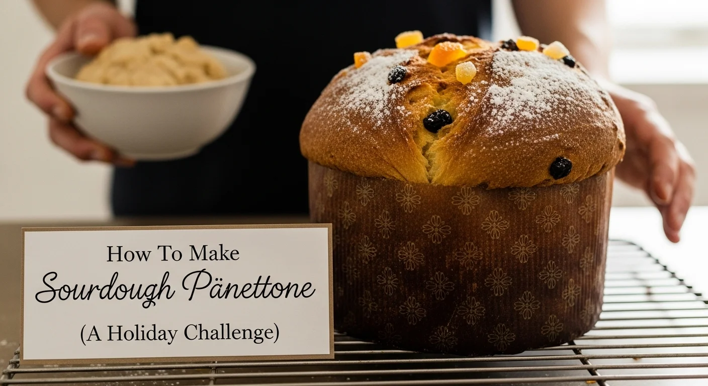 How To Make Sourdough Panettone (A Holiday Challenge)