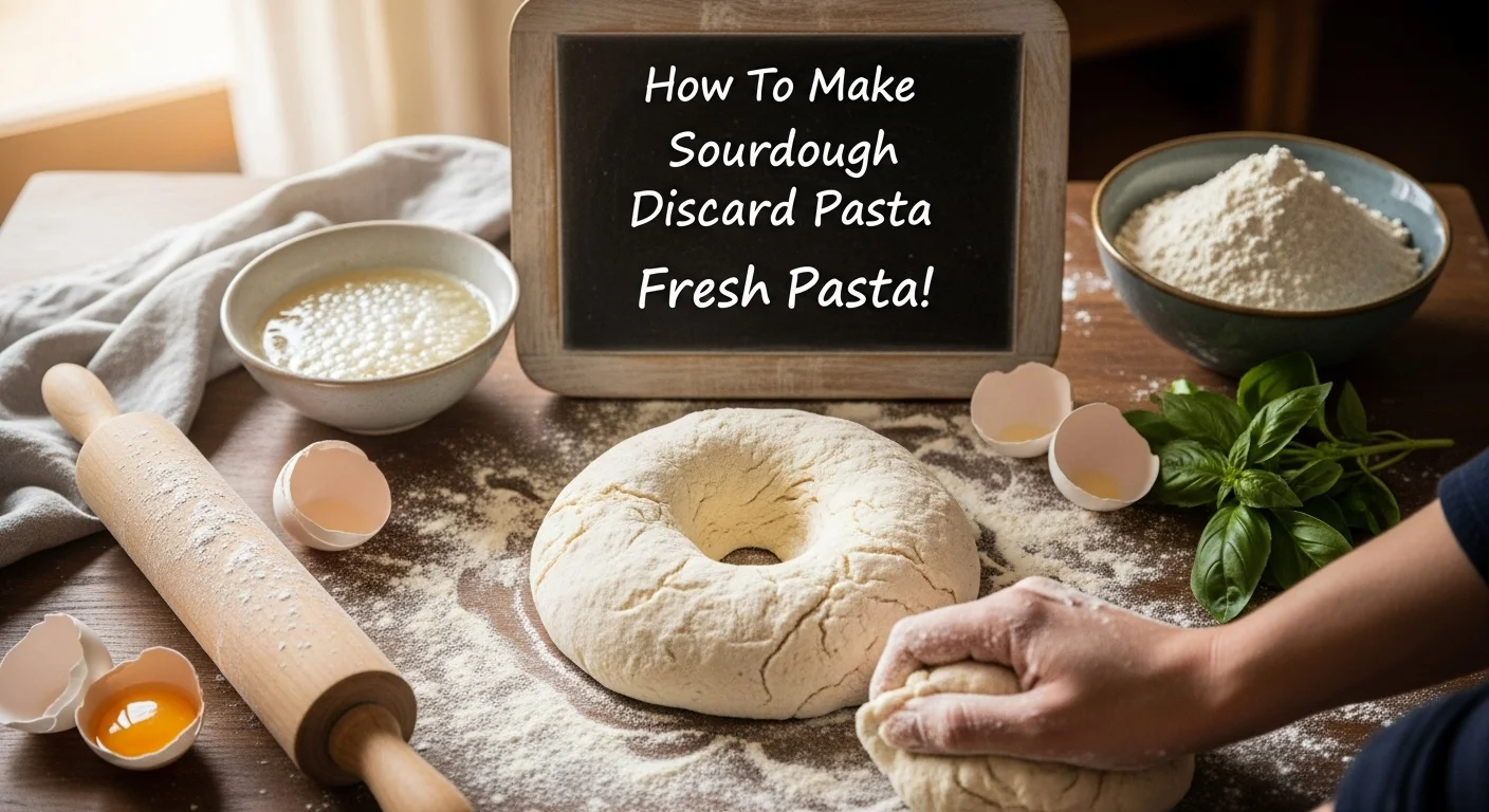 How To Make Sourdough Discard Pasta (Fresh Pasta!)