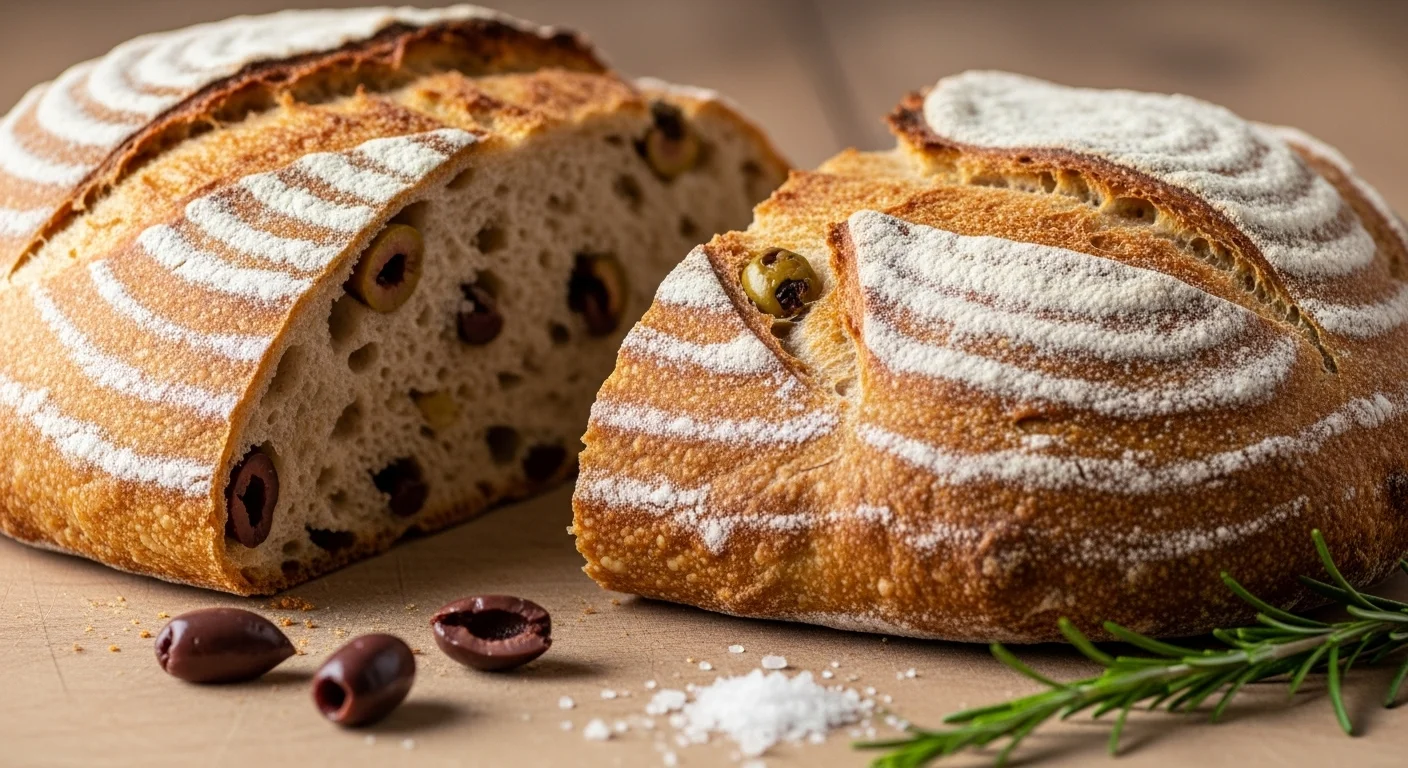 Flavorful Olive Sourdough Bread (A Rustic, Crusty Loaf)