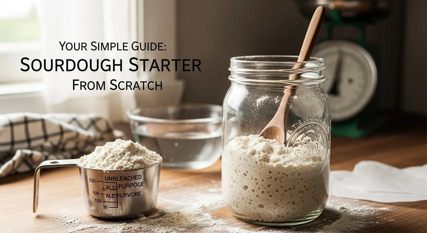 Your Simple Guide: Sourdough Starter From Scratch