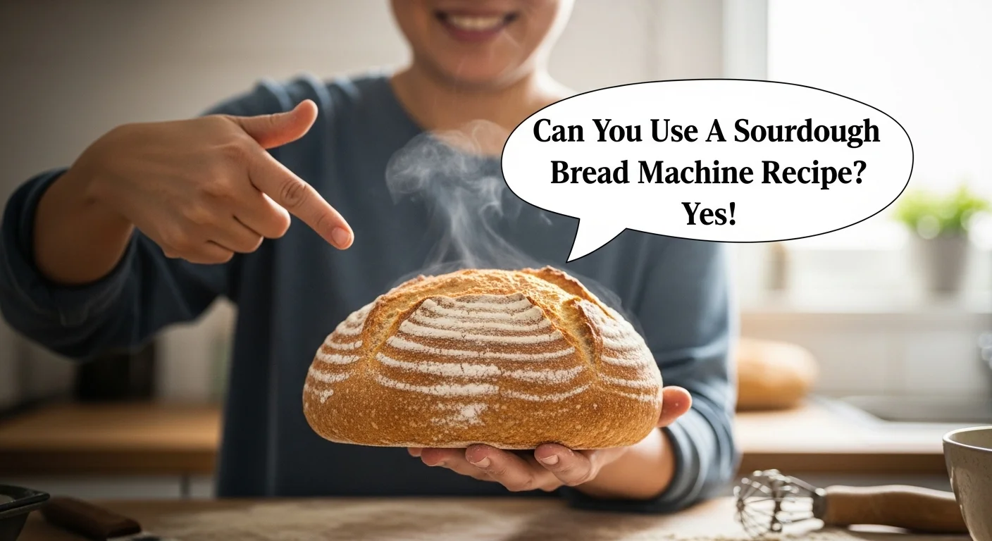 Can You Use A Sourdough Bread Machine Recipe? Yes!