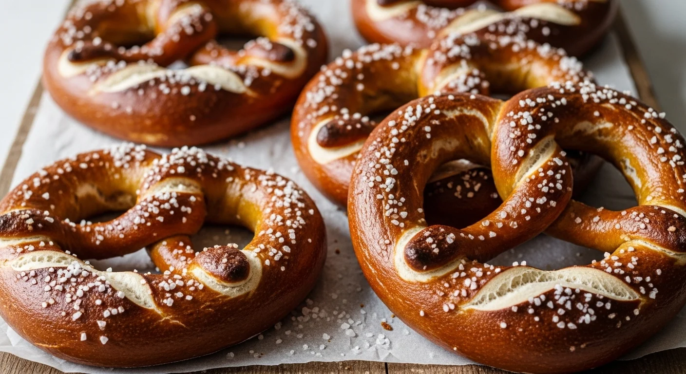 Homemade Sourdough Pretzels (Chewy, Salty & Delicious)