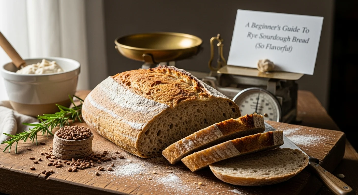 A Beginner's Guide To Rye Sourdough Bread (So Flavorful)