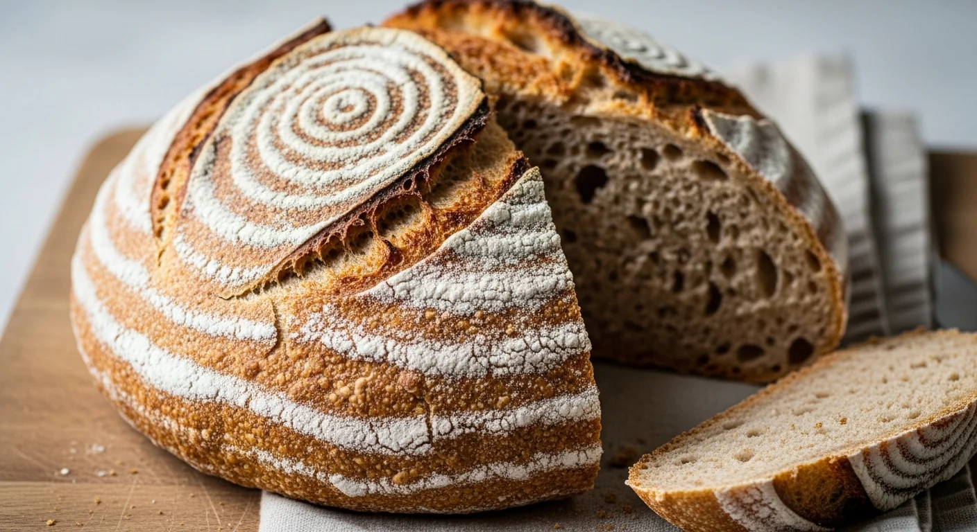 Hearty Whole Wheat Sourdough Bread (A Wholesome Loaf)