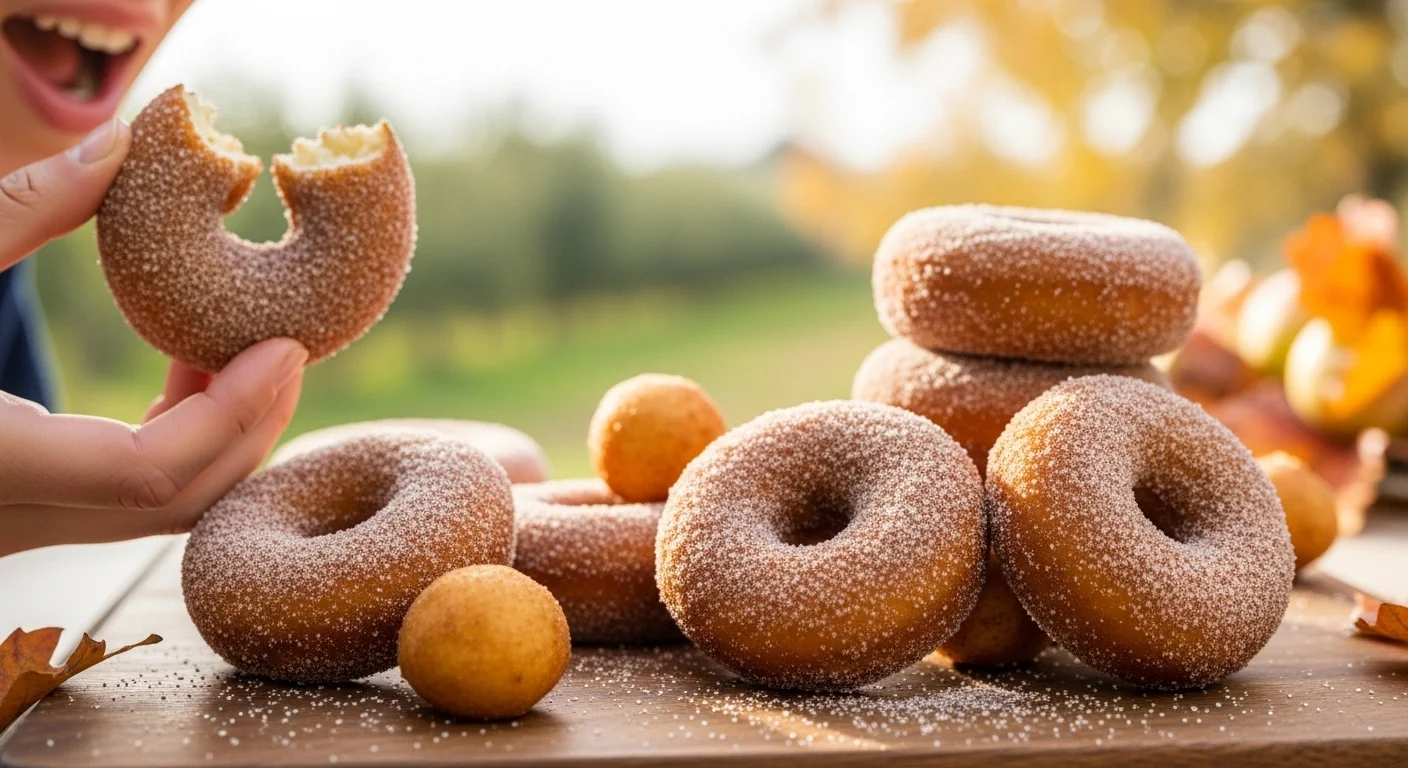 Fluffy Vegan Apple Cider Donuts (A Fall Essential)