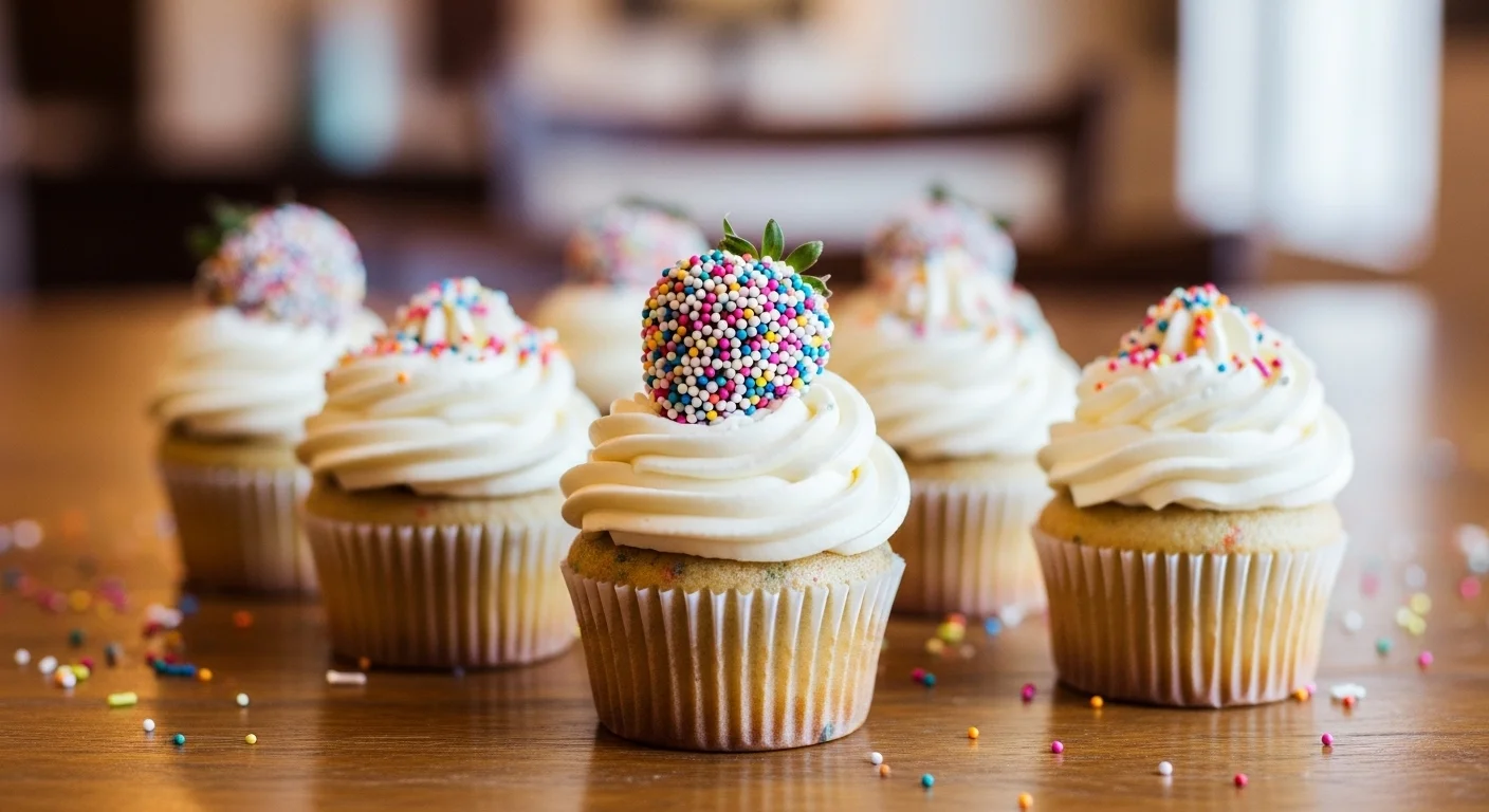 Fluffy Vegan Funfetti Cupcakes (A Celebration Favorite)