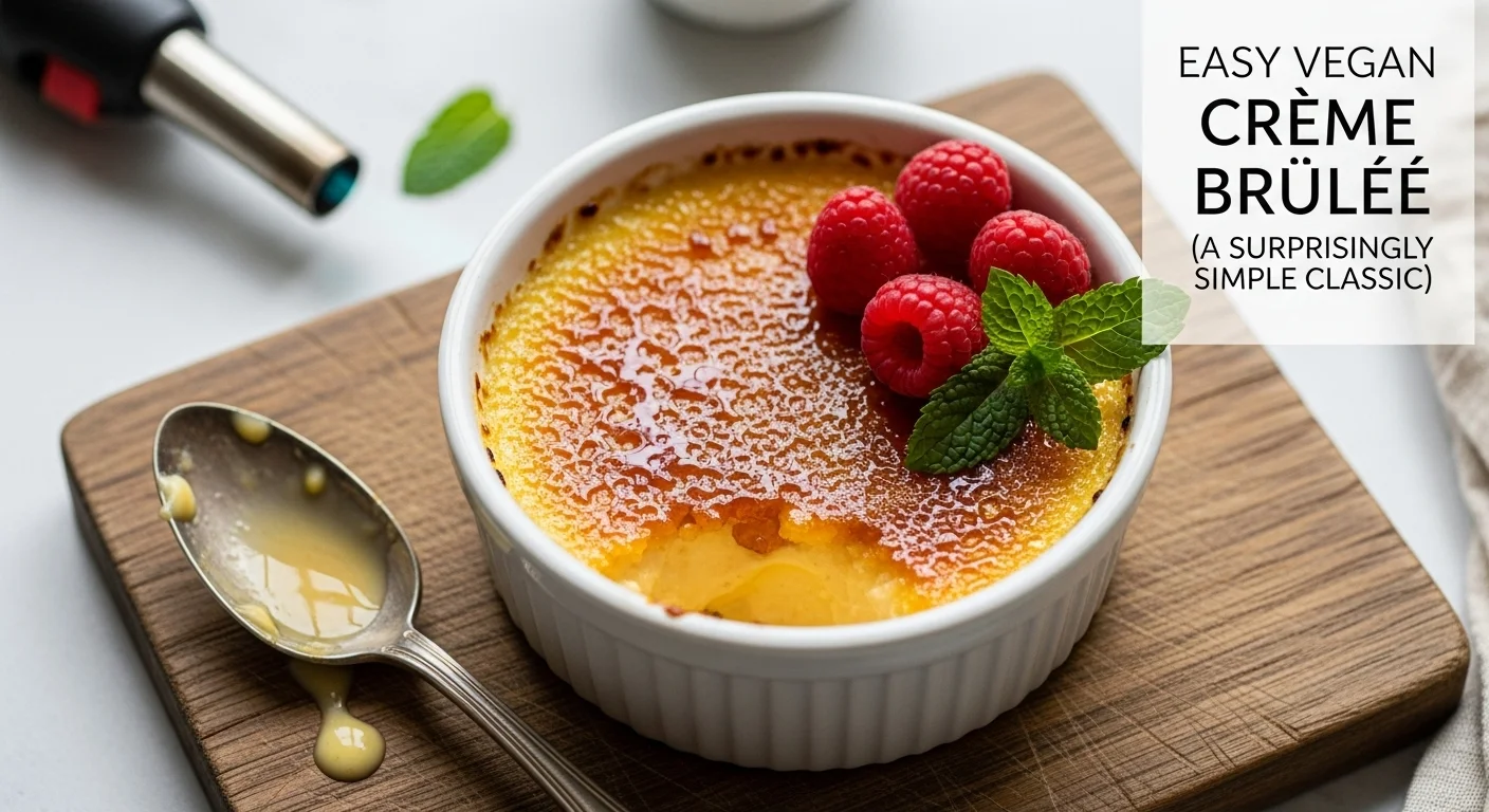 Easy Vegan Cr�me Br�l�e (A Surprisingly Simple Classic)