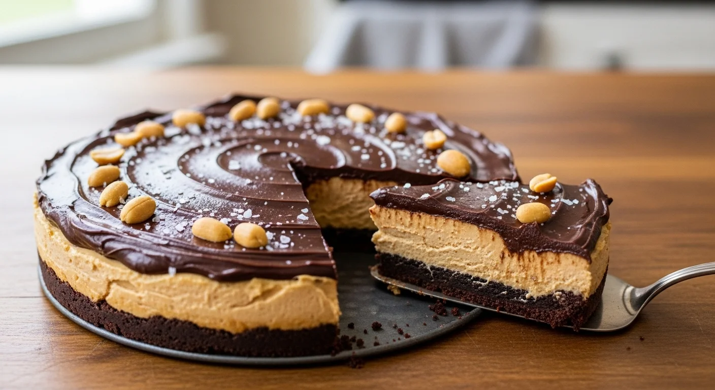 The Ultimate Vegan Chocolate Peanut Butter Pie (No-Bake!)