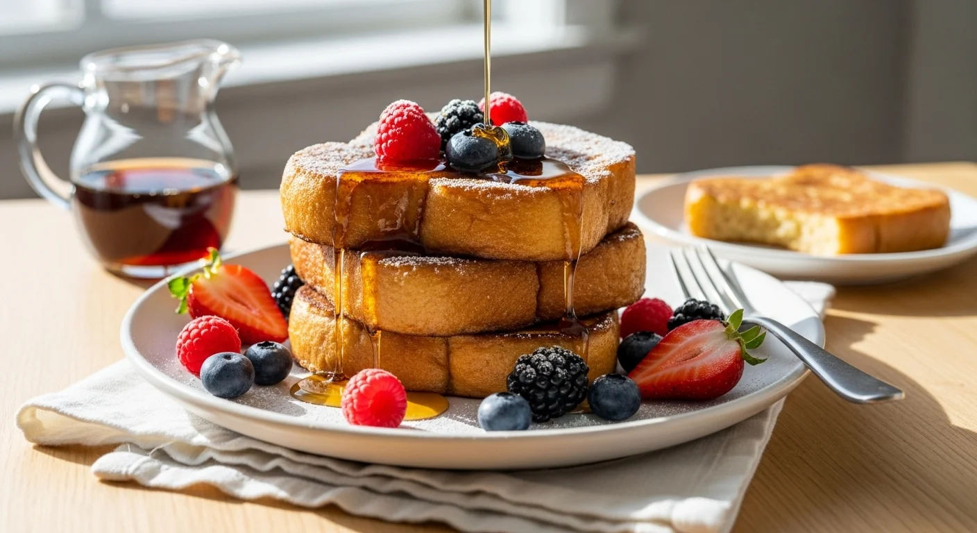 Easy Vegan French Toast (A Perfect Weekend Breakfast)