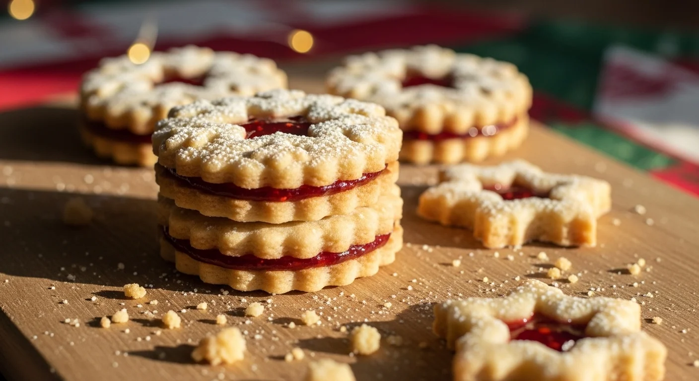 Delicate Vegan Linzer Cookies (A Jammy Holiday Favorite)