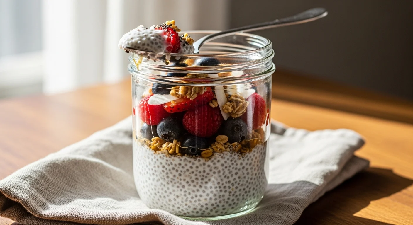 Healthy Vegan Chia Seed Pudding (A 5-Minute Breakfast)
