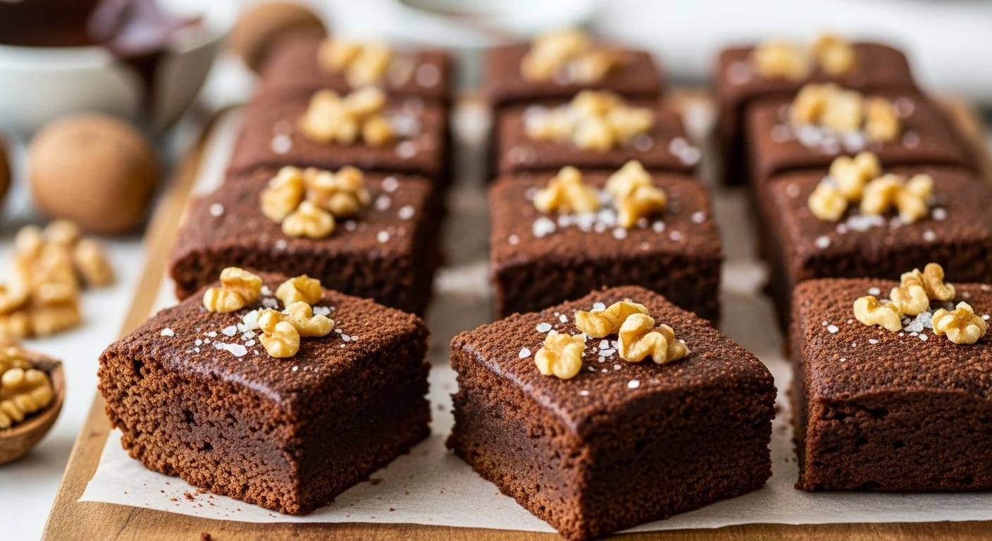 Easy No-Bake Vegan Brownies (Fudgy & Healthy)