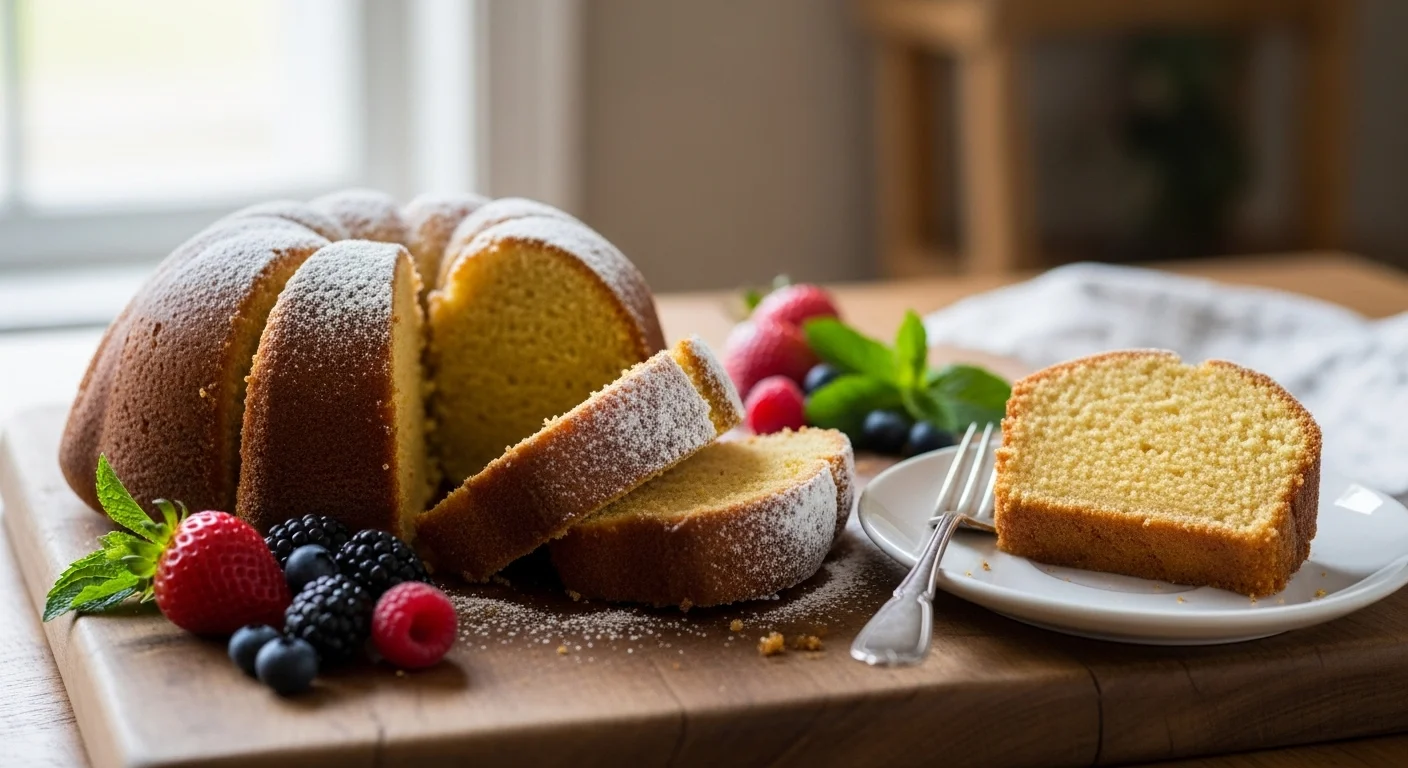 Easy Vegan Pound Cake (A Moist & Buttery Classic)