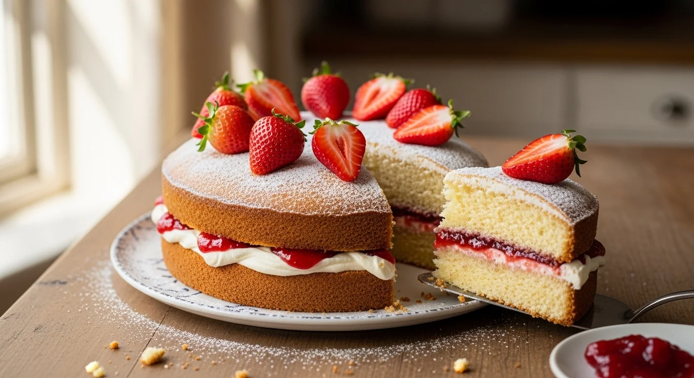 The Best Vegan Victoria Sponge (A Classic Showstopper)