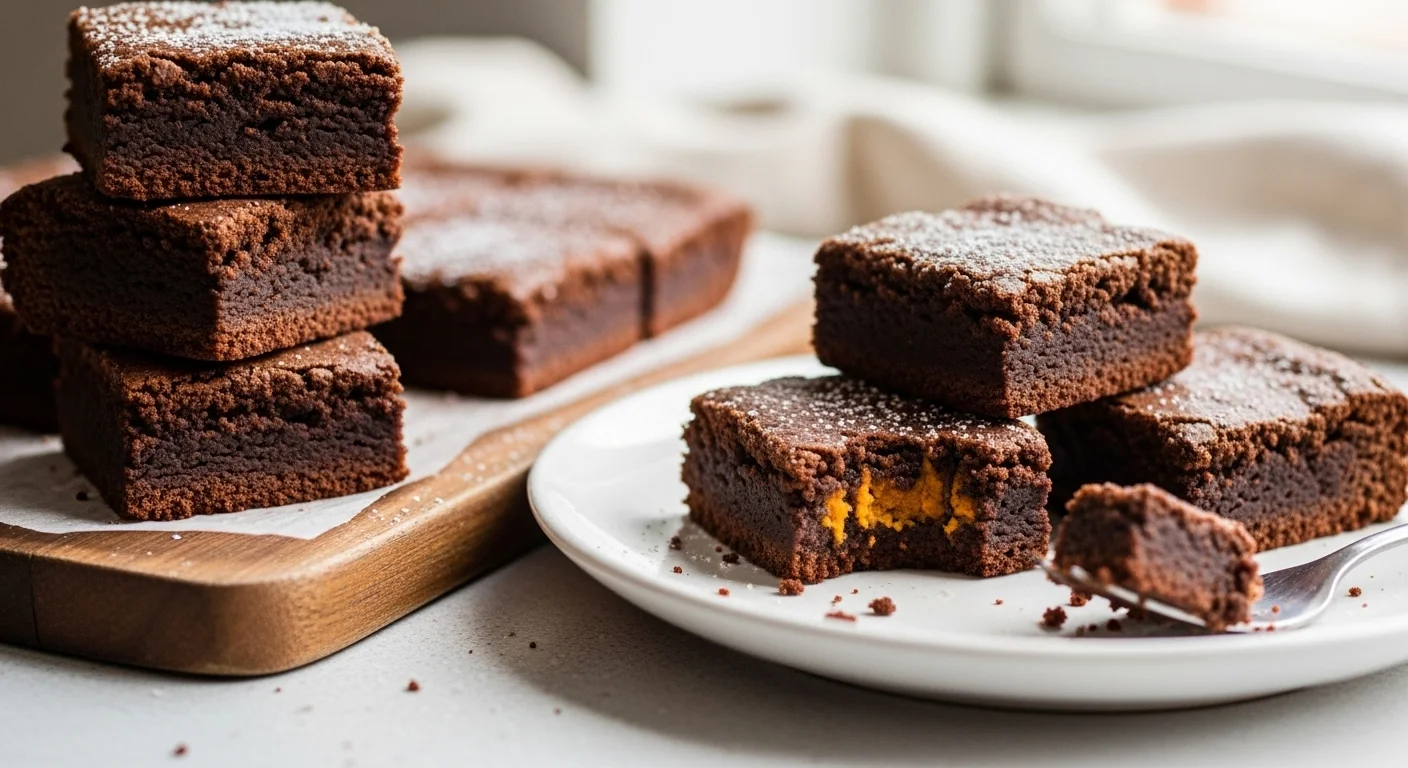 Fudgy Vegan Sweet Potato Brownies (A Healthy Twist)