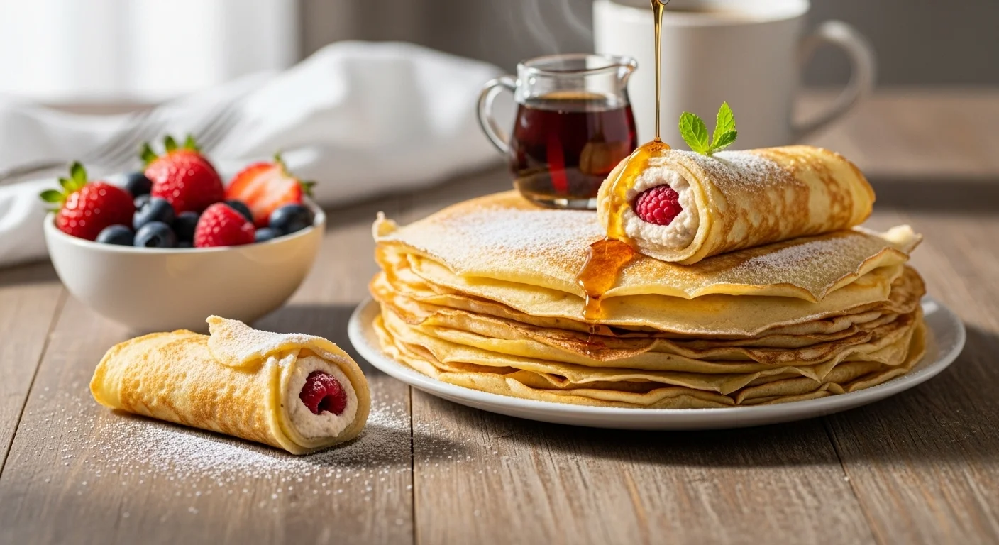 Easy Vegan Crepes (A Simple & Elegant Breakfast)